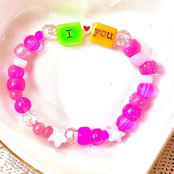 BUY1GET1FREE I love you kawaii aesthetic bracelet - Picture 3 of 4